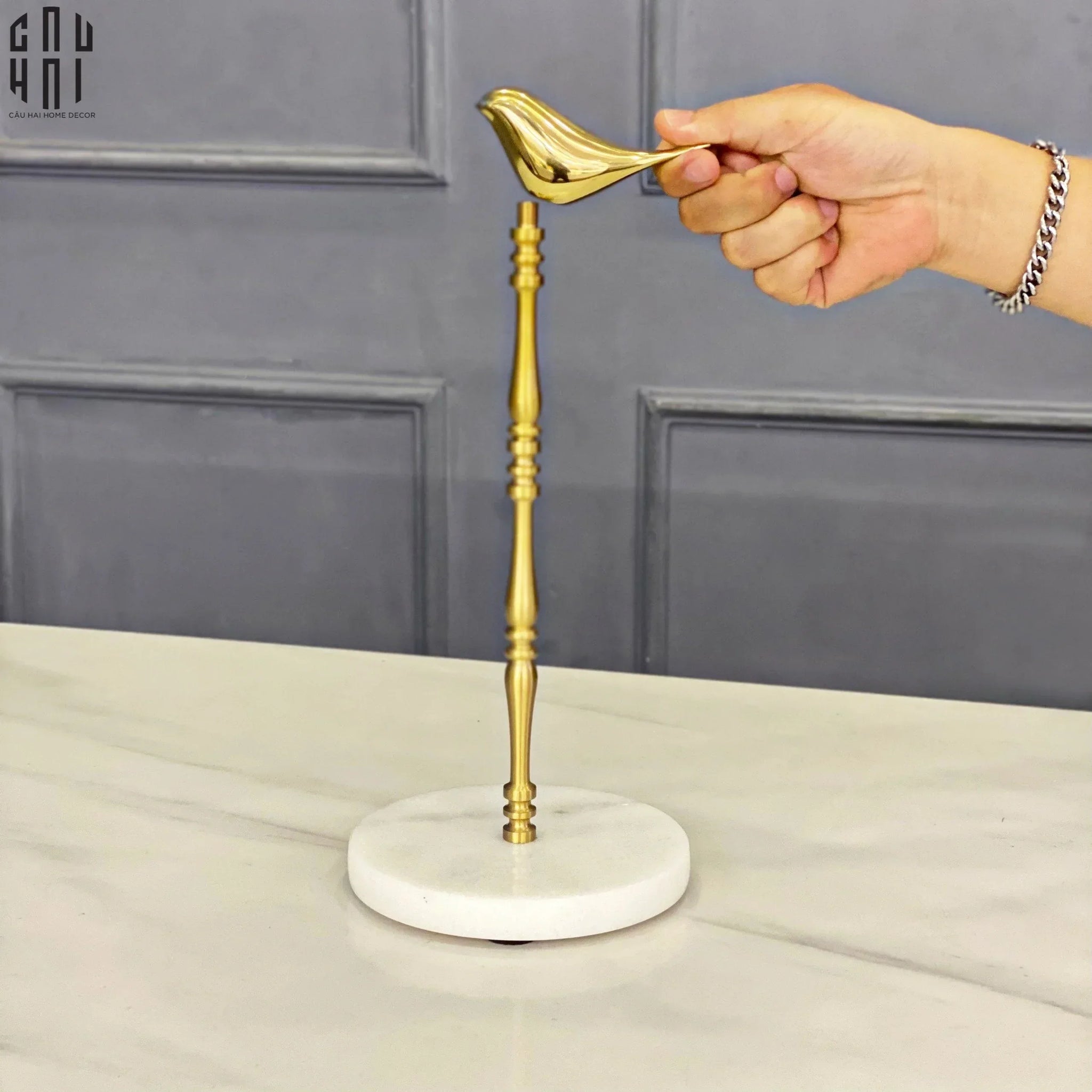 maison-couture-de-giay-brasson-bird-aureate-blanche-marbre-petite-oiseau-hop-khan-giay-cau-hai-home-decor-4 - CẬU HAI HOME DECOR