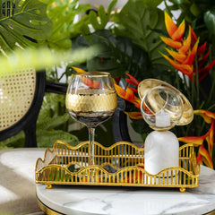 Maison Couture - Đế Nến Lady D'Or Déesse À Chapeau-ĐẾ NẾN-CẬU HAI HOME DECOR