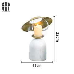 Maison Couture - Đế Nến Lady D'Or Déesse À Chapeau-ĐẾ NẾN-CẬU HAI HOME DECOR