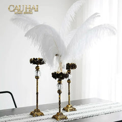 Maison Couture – Đế Nến Rustic Stephane Antique D’Or-ĐẾ NẾN-CẬU HAI HOME DECOR