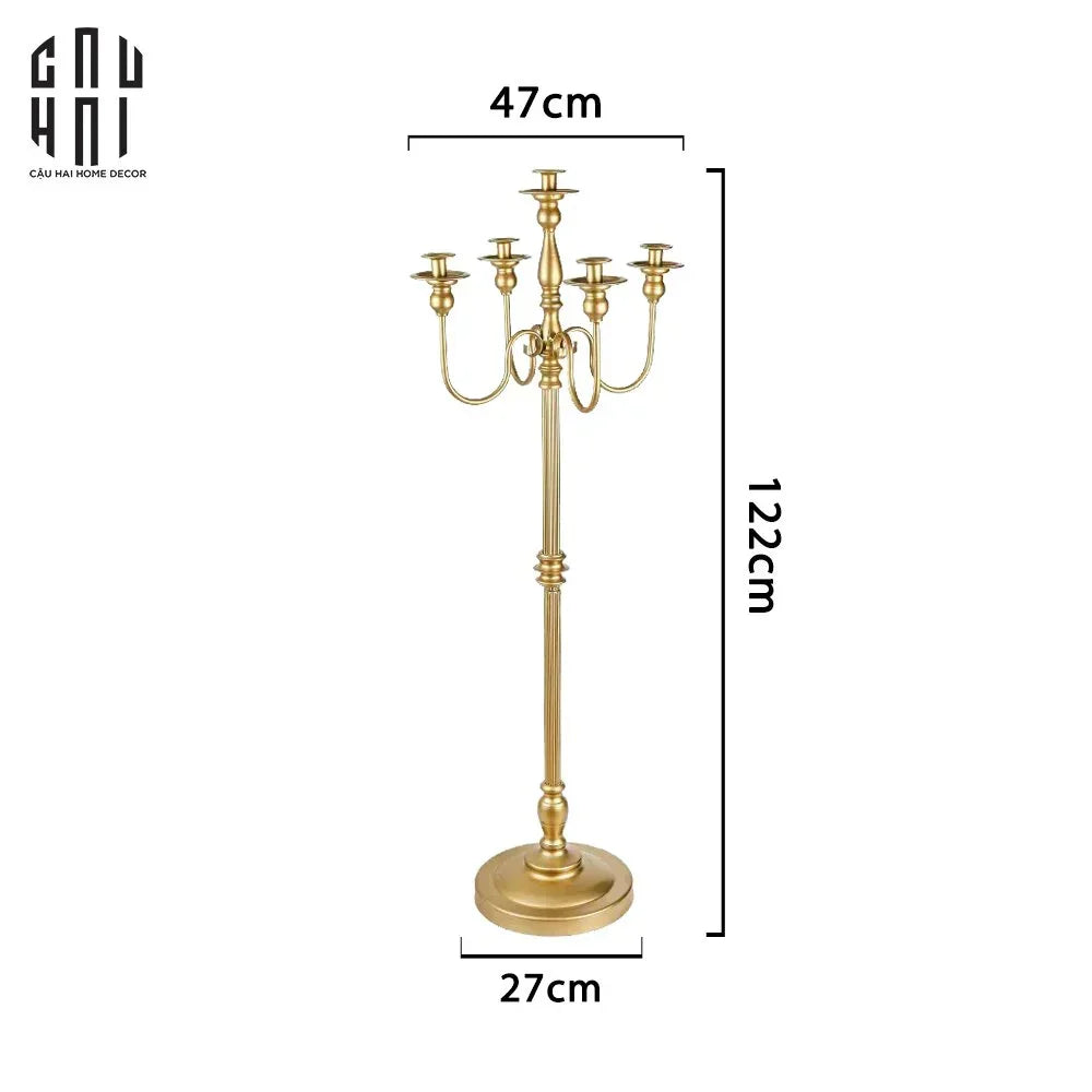 Maison Couture – Đế Nến Sàn Impérial Candelabre Baroque Éclat H122-ĐẾ NẾN-Đối tác tại Trung Quốc theo từng đơn đặt hàng-CẬU HAI HOME DECOR