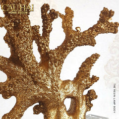Maison Couture - Đèn Bàn Gilded Coral Side Table Lamp H62-CẬU HAI HOME DECOR