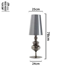 Maison Couture - Đèn Ngủ Để Bàn Andrew Platinum Side Table Lamp H78-CẬU HAI HOME DECOR