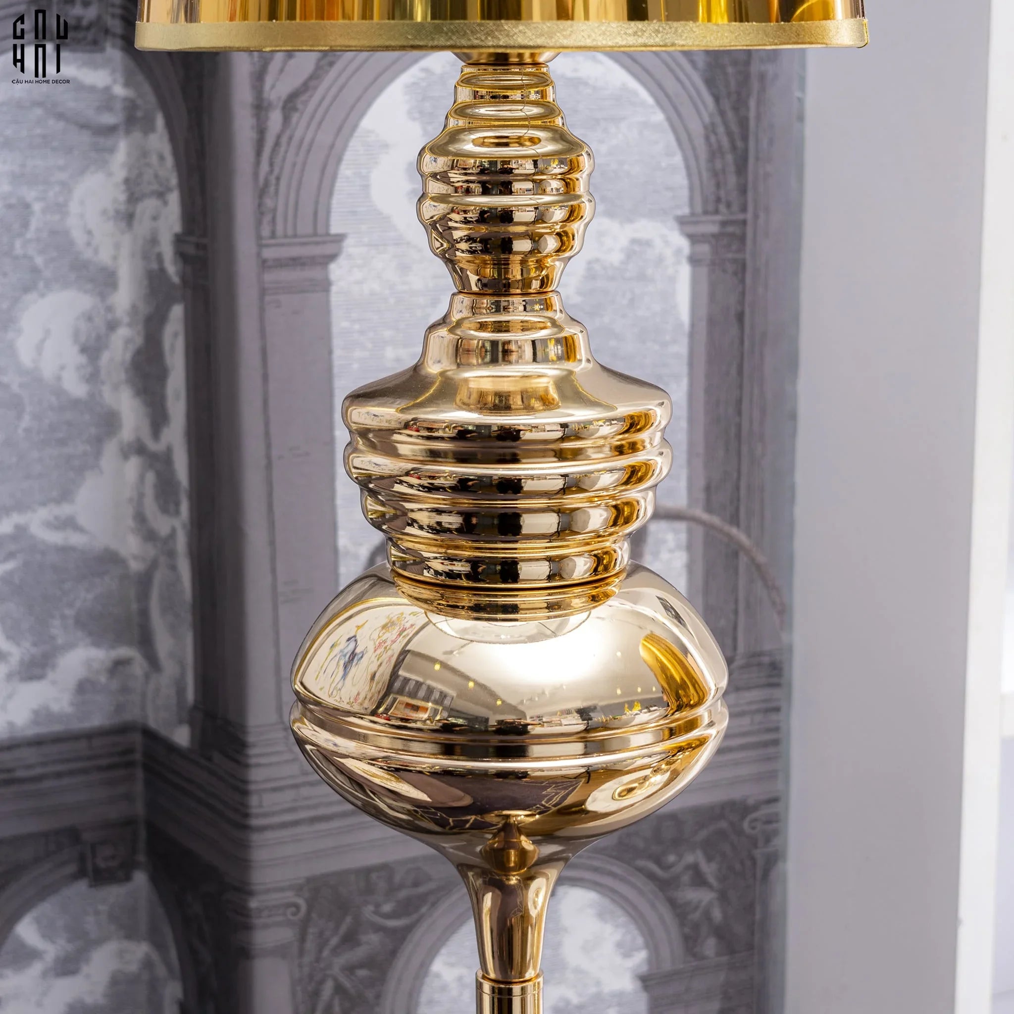 Maison Couture - Đèn Sàn Iconique Astral Andrew H164 - Métallique Gold Floor Lamp-ĐÈN SÀN-CẬU HAI HOME DECOR
