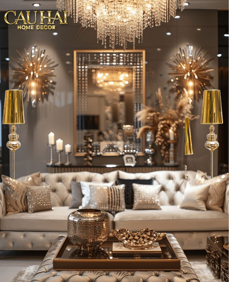 Maison Couture - Đèn Bàn Andrew Iconique Allure Métallique Gold H78-ĐÈN BÀN-CẬU HAI HOME DECOR