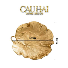 Maison Couture - Đĩa Đồng Lotus D'Or-SET CHÉN DĨA-CẬU HAI HOME DECOR