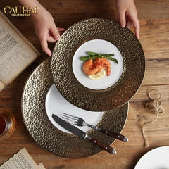 Maison Couture - Đĩa Lót Golden Bubble Dinner 31 - Ss25-CẬU HAI HOME DECOR