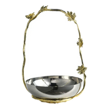 Maison Couture - Đĩa Trái Cây Elysian Platinum Canary In Bloom 22x33