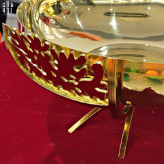 Maison Couture - Đĩa Trái Cây Golden Era Couronne 25x29x14-SET CHÉN DĨA-CẬU HAI HOME DECOR
