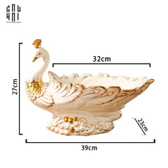 Maison Couture - Đĩa Trái Cây Khổng Tước Paon D'Ivoire Luxury Porcelain Plateau-SET CHÉN DĨA-CẬU HAI HOME DECOR