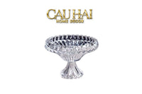 Maison Couture - Đĩa Trái Cây Pha Lê Lumière Couronne Cristalleries Fruit Bowl 22x30-CẬU HAI HOME DECOR