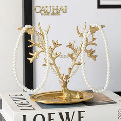 Maison Couture - Đĩa Trang Sức Arbre à Bijoux Antler Doré-SET CHÉN DĨA-CẬU HAI HOME DECOR