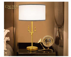 Maison Couture - Đồng Hồ Để Bàn Bằng Đồng Golden Empire Emperor Bird Of The Paradise Castle 11x22x20-CẬU HAI HOME DECOR