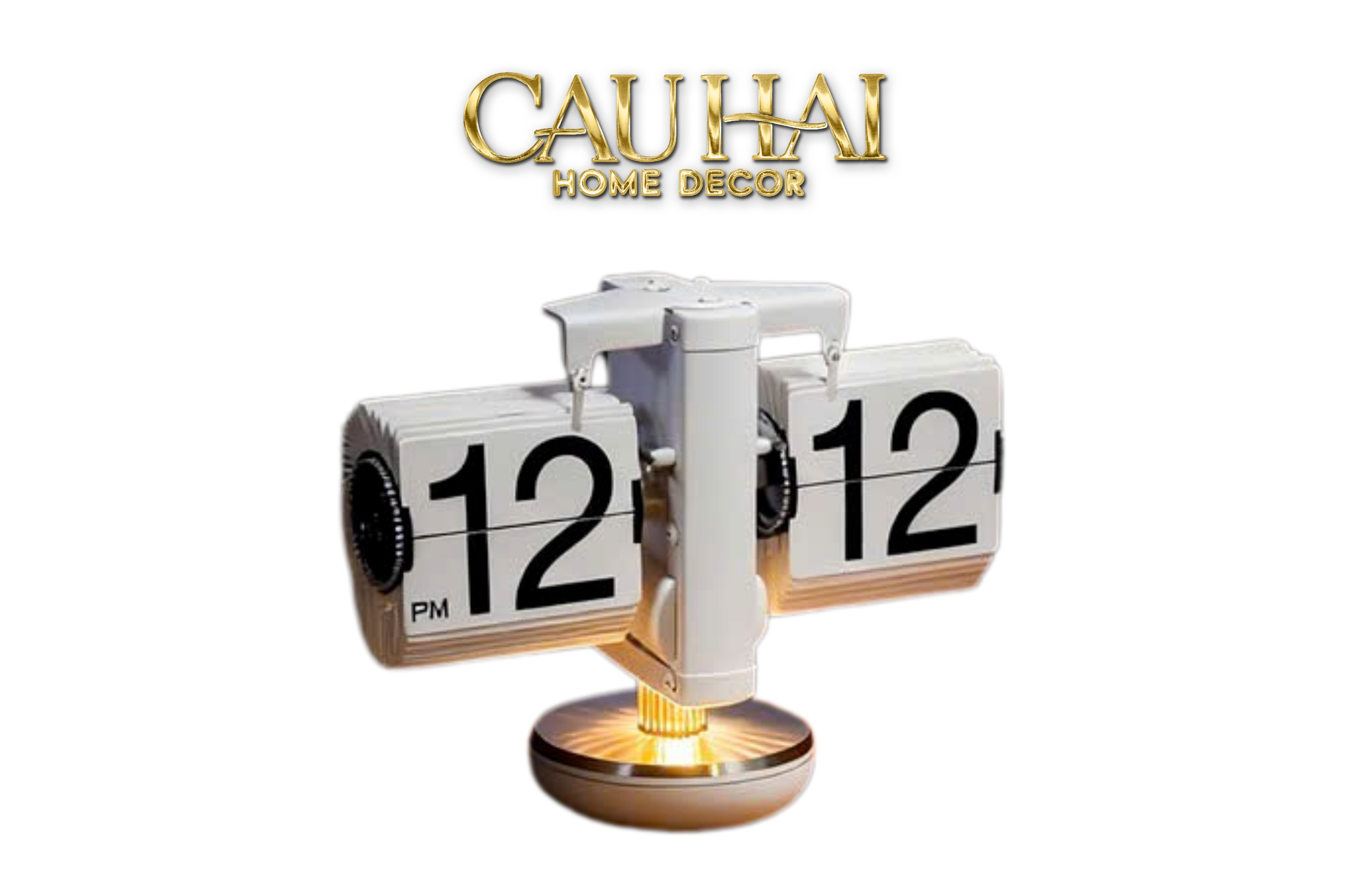 Maison Couture - Đồng Hồ Flip Light Zénith Retro Clock & Lamp - CẬU HAI HOME DECOR