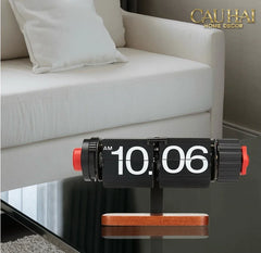Maison Couture - Đồng Hồ Lật Để Bàn Retro Flip Clock Timepiece Savoir 12x22-CẬU HAI HOME DECOR