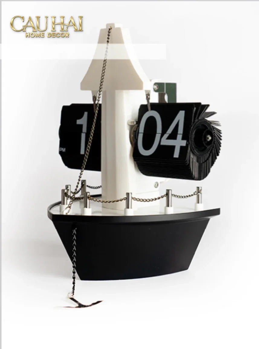 maison-couture-dong-ho-lat-retro-tau-bien-flip-clock-cruise-ship-21x8x17-cau-hai-home-decor-3 - CẬU HAI HOME DECOR