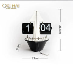 maison-couture-dong-ho-lat-retro-tau-bien-flip-clock-cruise-ship-21x8x17-cau-hai-home-decor-6 - CẬU HAI HOME DECOR