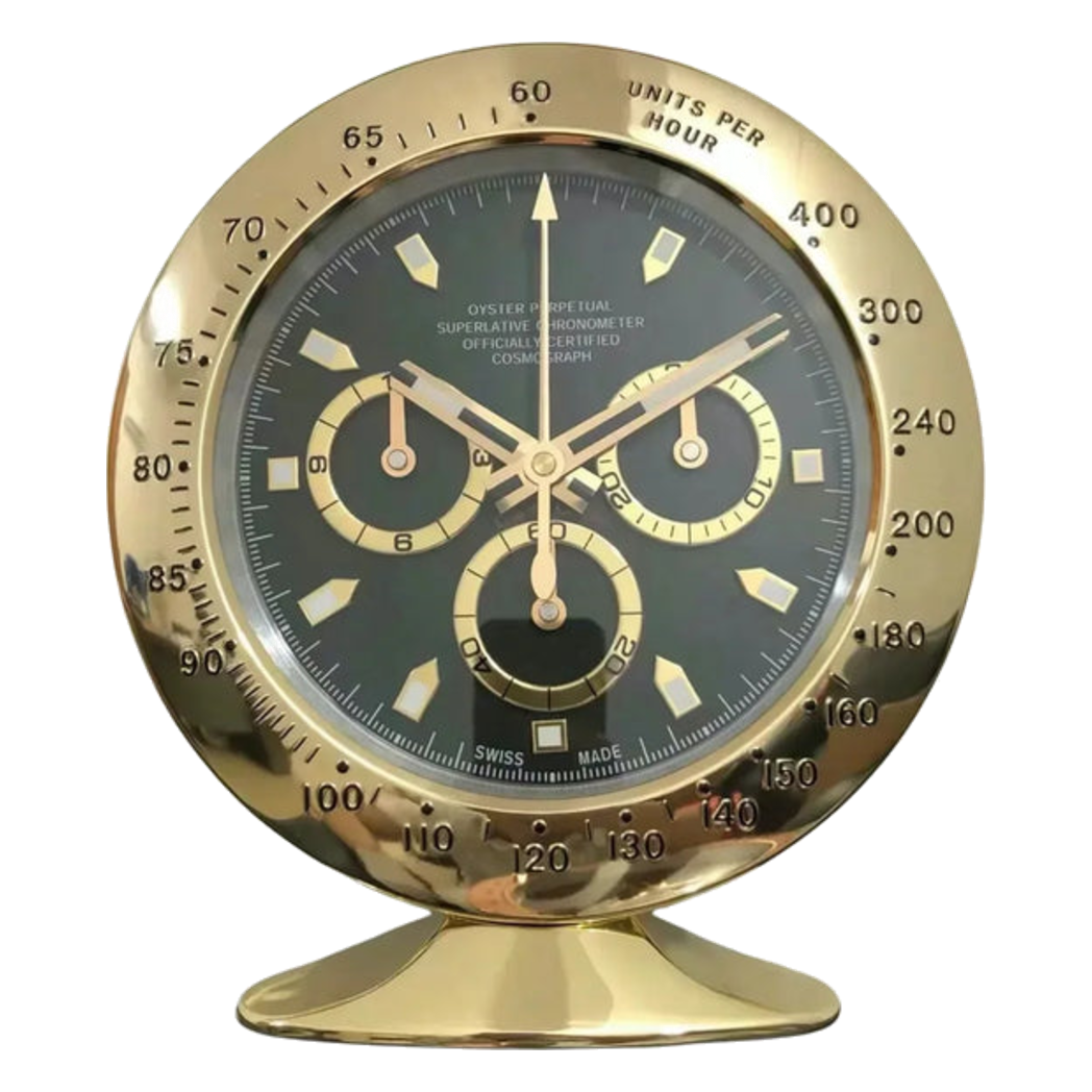 Đồng hồ để bàn Royal Champagne Atélier Clock Prestige Timepiece 10x16x29 - Cậu Hai Home Decor