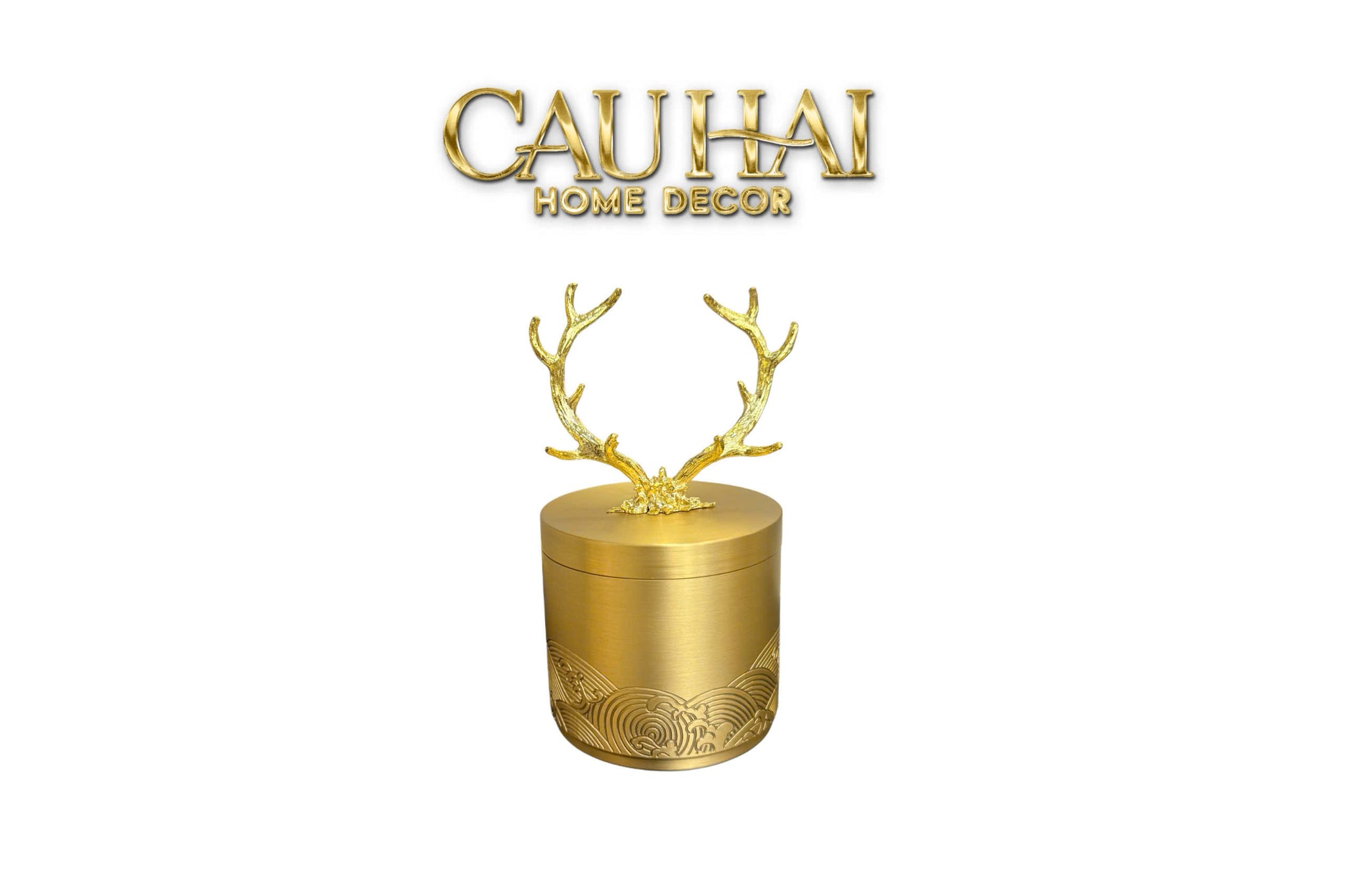 Maison Couture - Gạt Tàn Brasson Sylvan Ocean Deity Intellectual Ashtrays - CẬU HAI HOME DECOR