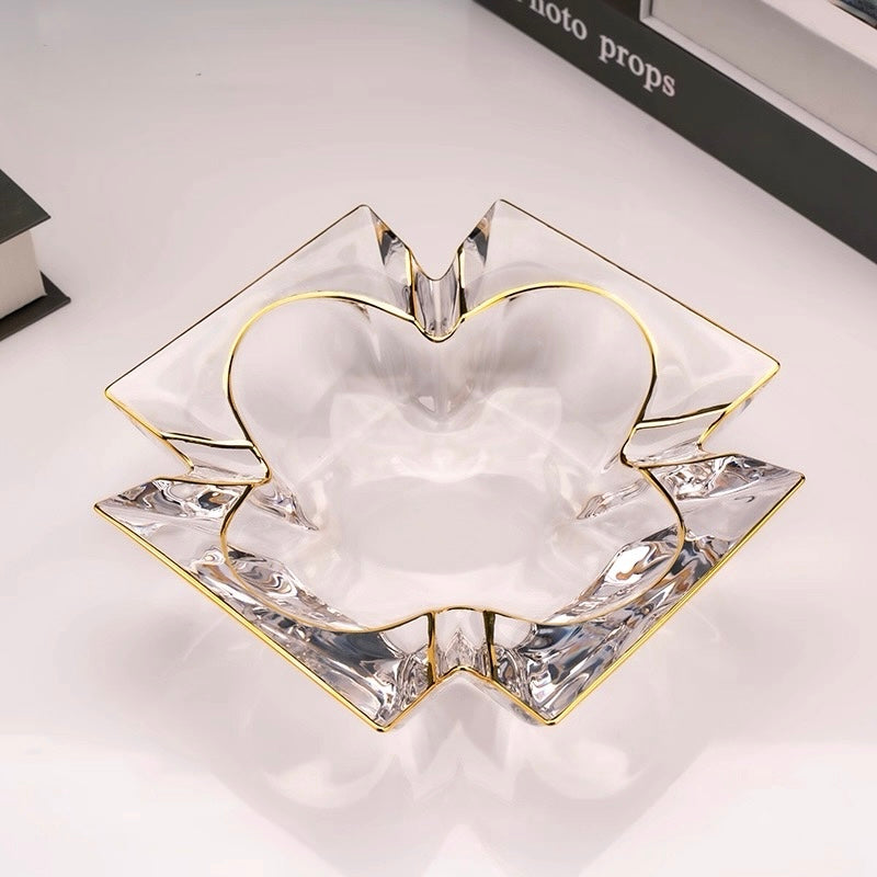 Maison Couture - Gạt Tàn Pha Lê Cristalleries Clover Lumière Bernard Ashtray D19-Gạt Tàn-CẬU HAI HOME DECOR