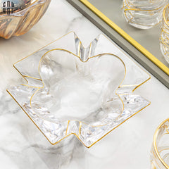 Maison Couture - Gạt Tàn Pha Lê Cristalleries Clover Lumière Bernard Ashtray D19-Gạt Tàn-CẬU HAI HOME DECOR
