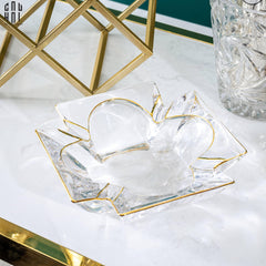 Maison Couture - Gạt Tàn Pha Lê Cristalleries Clover Lumière Bernard Ashtray D19-Gạt Tàn-CẬU HAI HOME DECOR