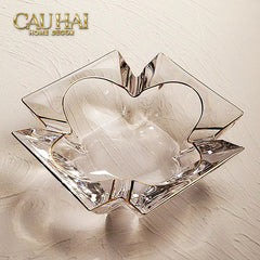 Maison Couture - Gạt Tàn Pha Lê Cristalleries Clover Lumière Bernard Ashtray D19-Gạt Tàn-CẬU HAI HOME DECOR