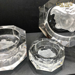Maison Couture - Gạt Tàn Pha Lê Medusa Extravagant Cristalleries Ashtray-CẬU HAI HOME DECOR