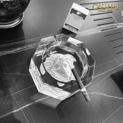 Maison Couture - Gạt Tàn Pha Lê Medusa Extravagant Cristalleries Ashtray-Gạt Tàn-CẬU HAI HOME DECOR