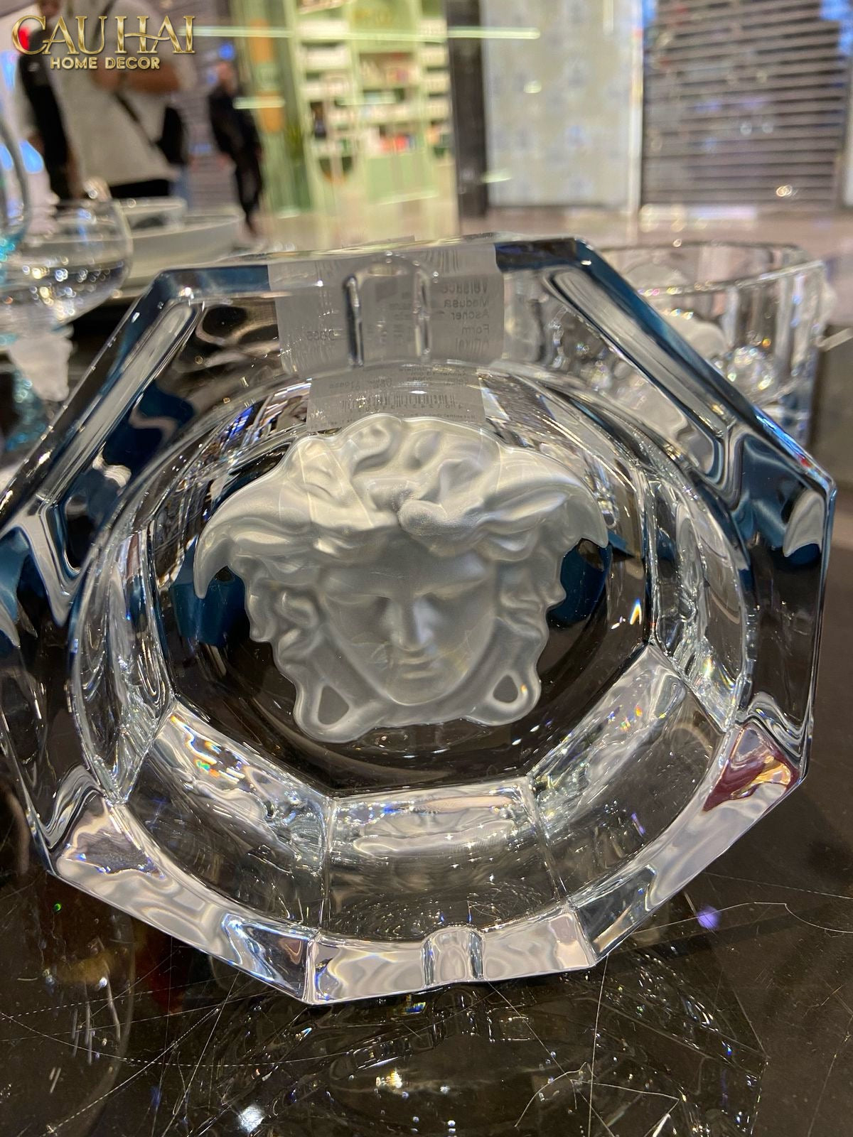 Maison Couture - Gạt Tàn Pha Lê Medusa Extravagant Cristalleries Ashtray-Gạt Tàn-CẬU HAI HOME DECOR