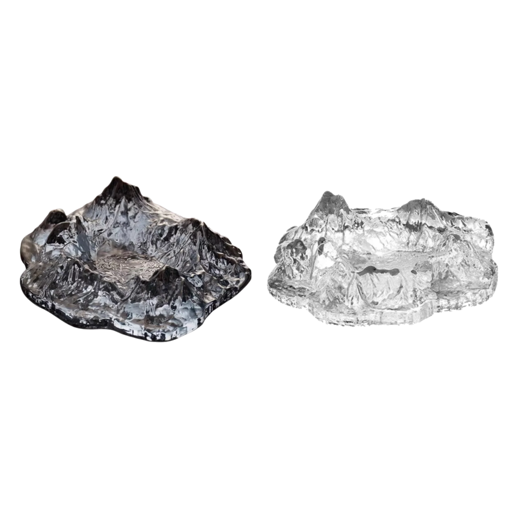 Maison Couture - Gạt Tàn Thuỷ Tinh Mont Blanc Glacier 5x18