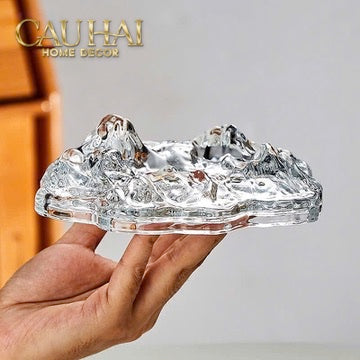 Maison Couture - Gạt Tàn Thuỷ Tinh Mont Blanc Glacier 5x18-Gạt Tàn-CẬU HAI HOME DECOR