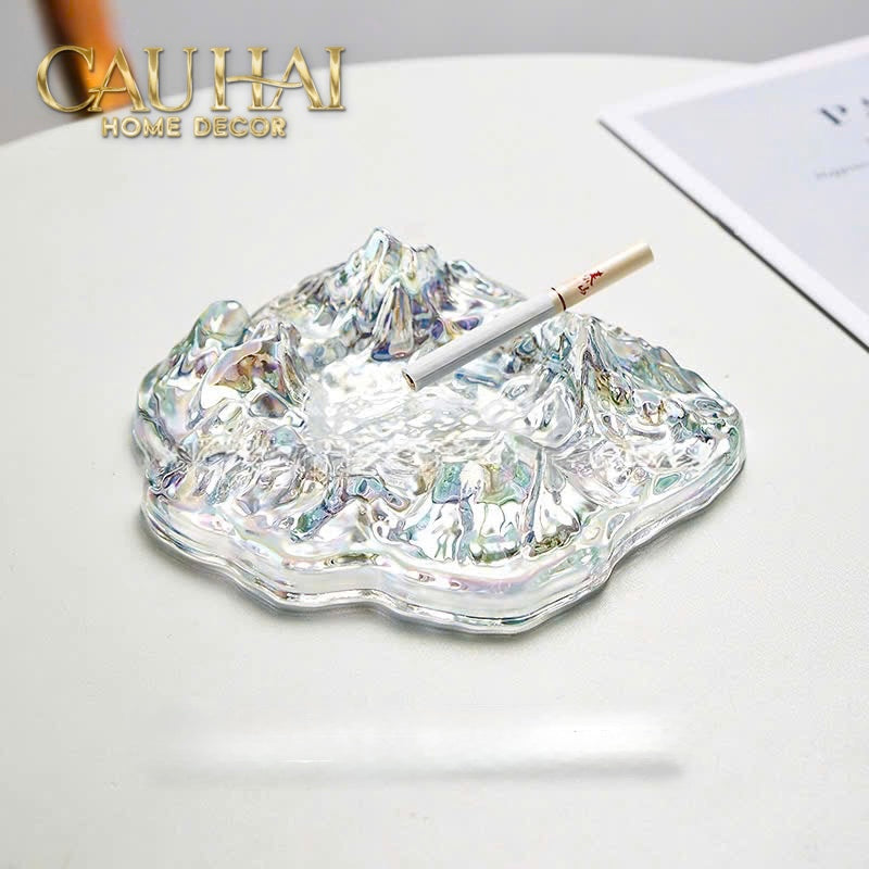 Maison Couture - Gạt Tàn Thuỷ Tinh Mont Blanc Glacier 5x18-Gạt Tàn-CẬU HAI HOME DECOR