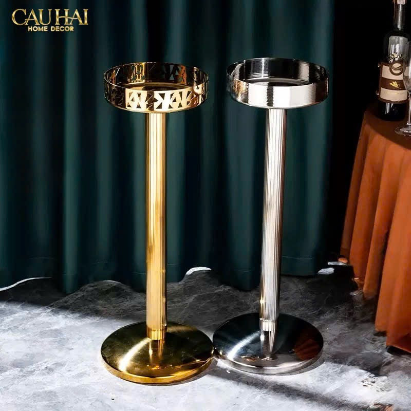 Maison Couture - Giá Kệ Đế Xô Đá Babylon Persian Triptyque Ice Bucket Rack 24x72-CẬU HAI HOME DECOR