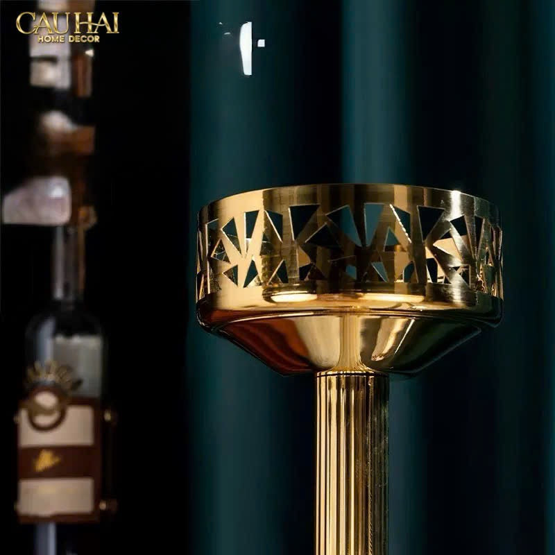 Maison Couture - Giá Kệ Đế Xô Đá Babylon Persian Triptyque Ice Bucket Rack 24x72-CẬU HAI HOME DECOR