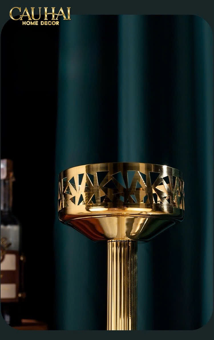 Maison Couture - Giá Kệ Đế Xô Đá Babylon Persian Triptyque Ice Bucket Rack 24x72-CẬU HAI HOME DECOR