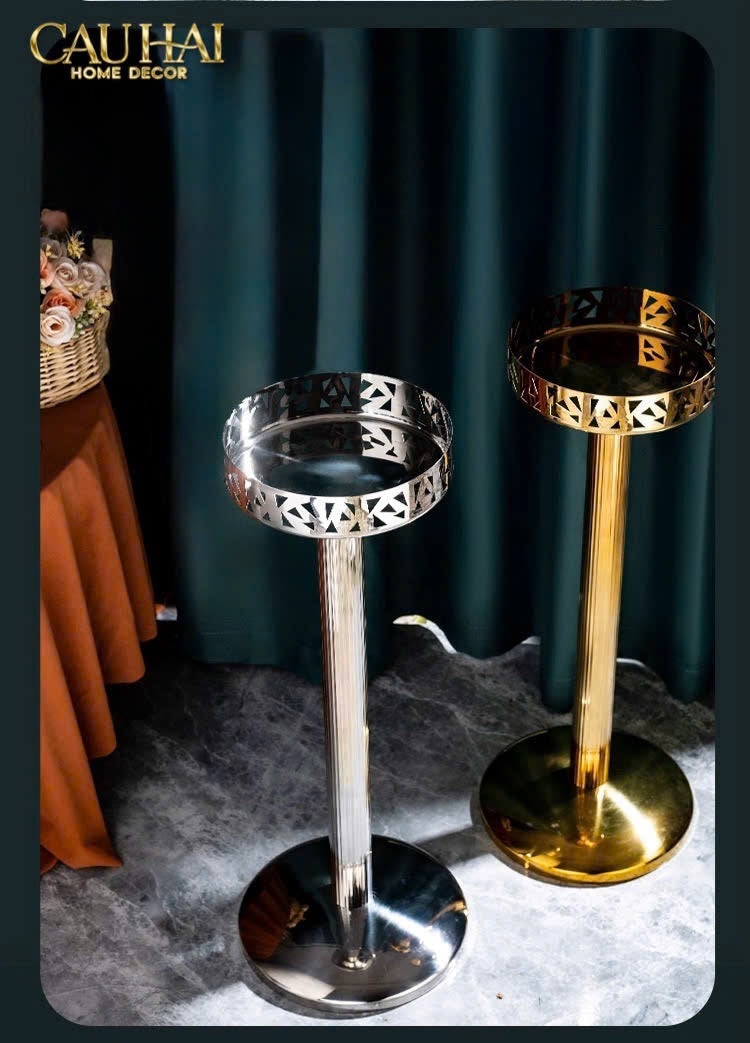 Maison Couture - Giá Kệ Đế Xô Đá Babylon Persian Triptyque Ice Bucket Rack 24x72-CẬU HAI HOME DECOR