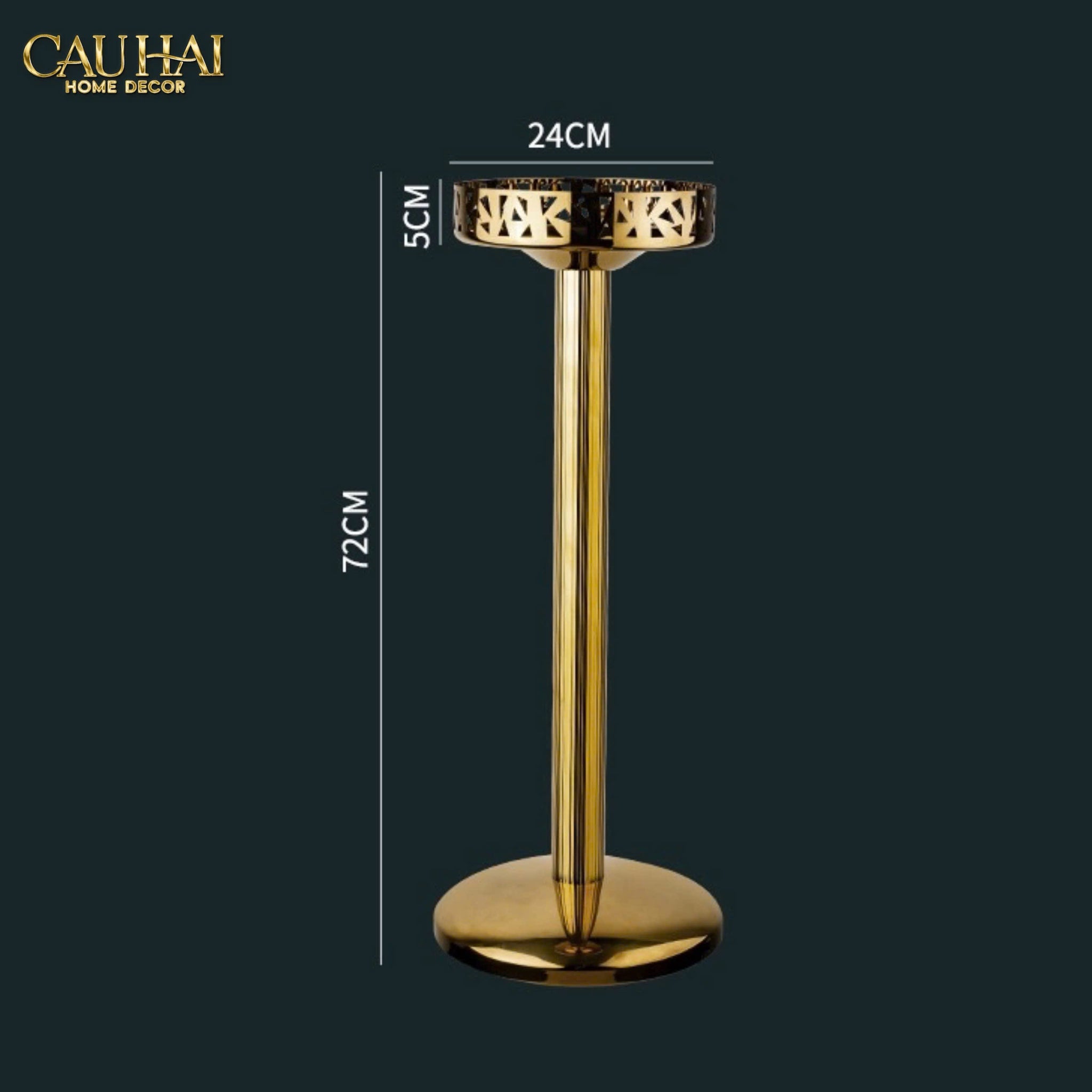 Maison Couture - Giá Kệ Đế Xô Đá Babylon Persian Triptyque Ice Bucket Rack 24x72-CẬU HAI HOME DECOR