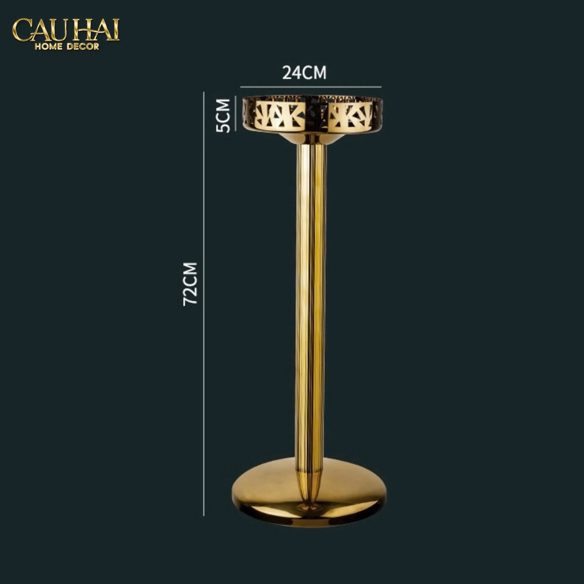 Maison Couture - Giá Kệ Đế Xô Đá Babylon Persian Triptyque Ice Bucket Rack 24x72-CẬU HAI HOME DECOR