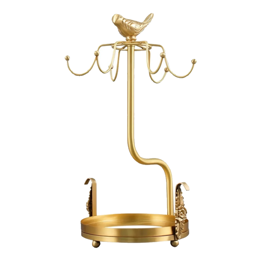Maison Couture - Giá Treo Tách Trà Bằng Đồng Emperor Bird Cup Stand H36