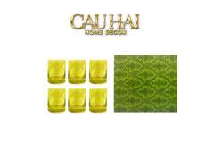 maison-couture-gift-box-set-6-ly-thuy-tinh-gg-jungle-forest-lumiere-270ml-cau-hai-home-decor - CẬU HAI HOME DECOR