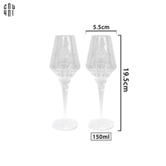 Maison Couture - Gift Set 2 Ly Pha Lê Champagne Cristalleries Louis XIII Gllasses-LY THỦY TINH-CẬU HAI HOME DECOR