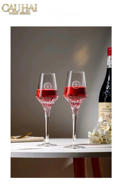Maison Couture - Gift Set 2 Ly Pha Lê Champagne Cristalleries Louis XIII Gllasses-LY THỦY TINH-CẬU HAI HOME DECOR
