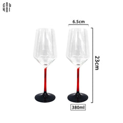 Maison Couture - Gift Set 2 Ly Red Wine Crystal BCR - Barbara-CẬU HAI HOME DECOR
