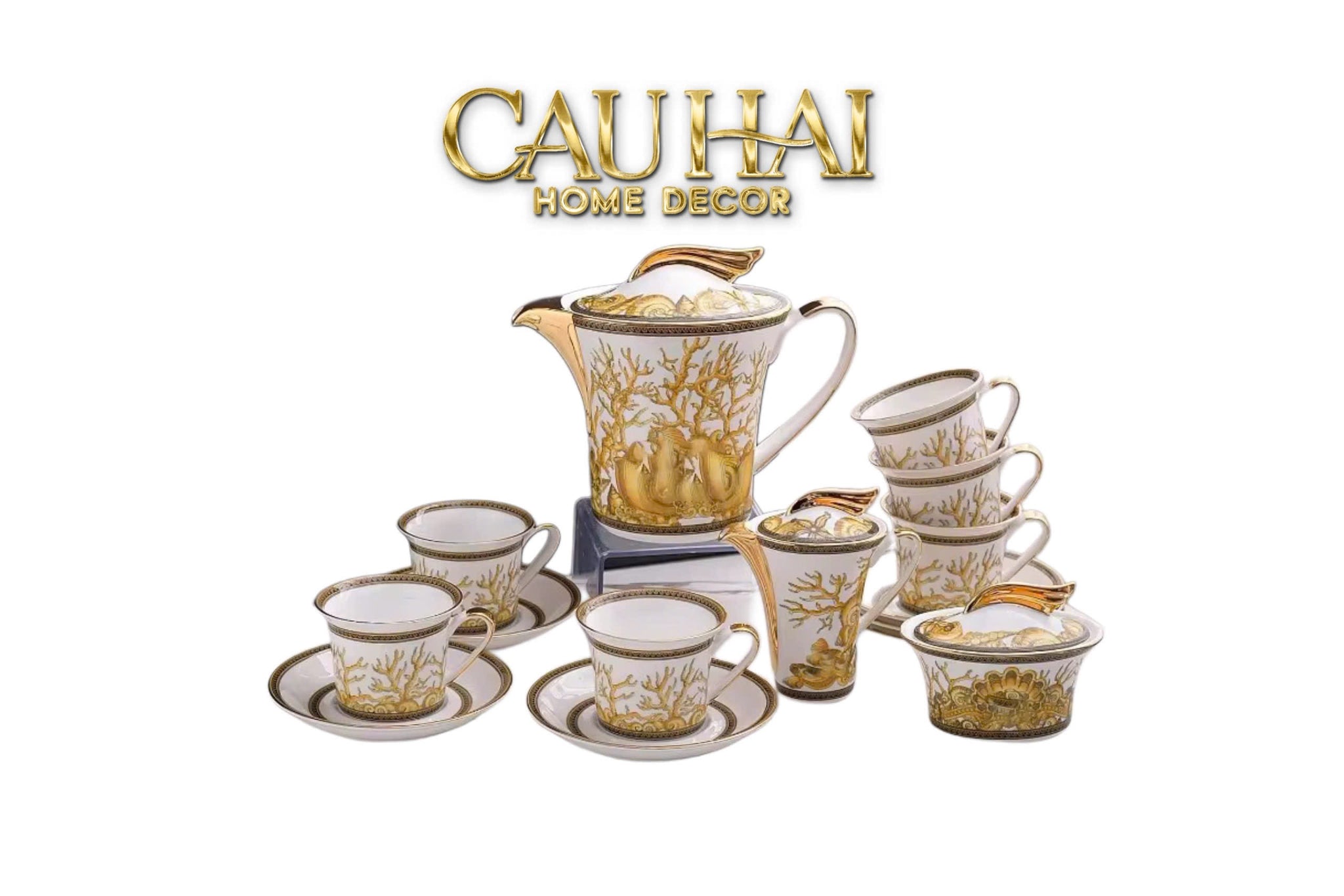 Maison Couture - Gift Set Bình Trà Les Étoiles de la Mer Vers. 15Pcs - CẬU HAI HOME DECOR