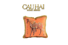 maison-couture-goi-nhung-chenille-cao-cap-signature-orange-cheval-equestre-30x50-corner-tassel-vo-goi-cau-hai-home-decor-9 - CẬU HAI HOME DECOR