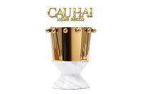 Maison Couture - Golden Crown Vessel Ss25-BÌNH HOA-CẬU HAI HOME DECOR