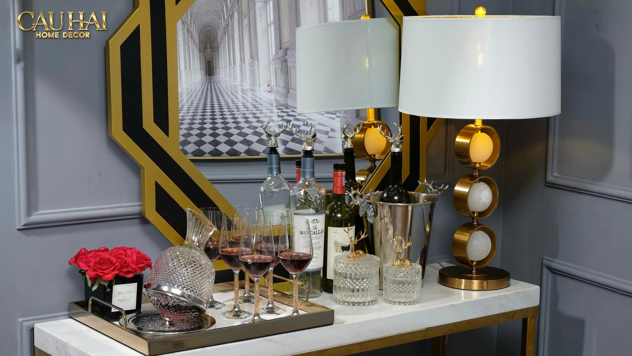 Maison Couture- Gương Treo Tường Alexander Première Miroir Mural Moderne D80-CẬU HAI HOME DECOR