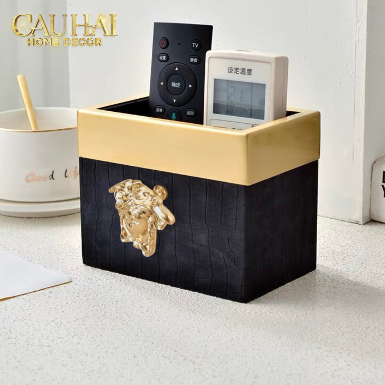 Maison Couture - Hộp Đựng Remote Brasson MeduSa V Class Limited-HỘP TRANG SỨC-CẬU HAI HOME DECOR