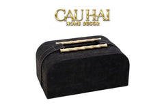 maison-couture-hop-khan-giay-go-soi-boc-da-cao-cap-bamboo-signature-saddles-savoir-ivoire-22x13-hop-khan-giay-cau-hai-home-decor-10 - CẬU HAI HOME DECOR